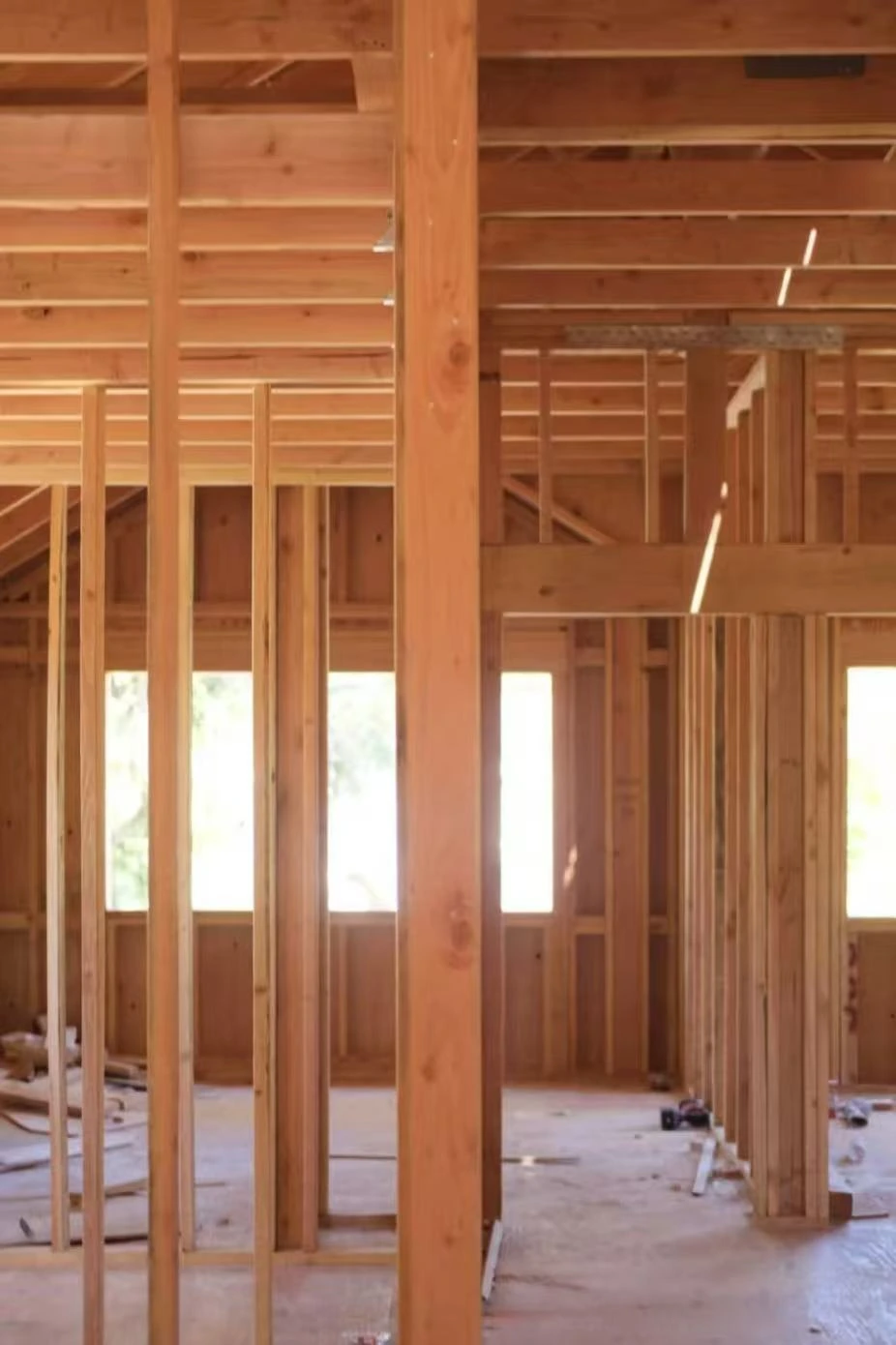 Click to view full screen Interior framing detail