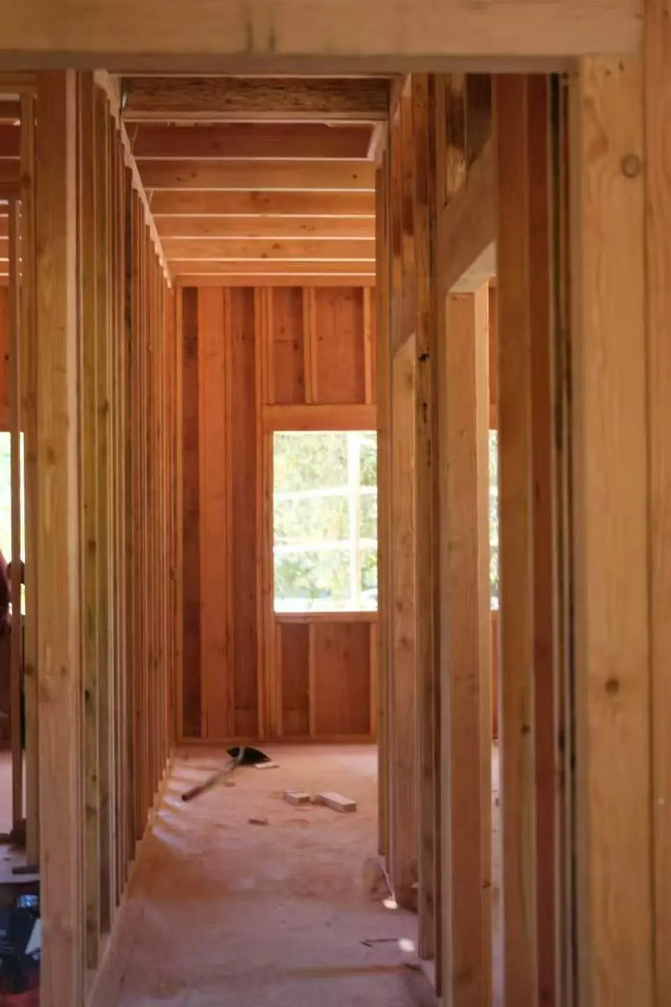Click to view full screen Framed interior with window